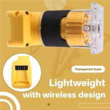 Brushless Electric Trimmer Wood Trimming Machine Wood Router Milling Engraving Slotting Machine for  18V Battery