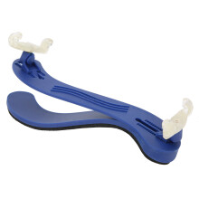 Verstellbarer himmelblauer Violin-Schulterstütze aus Schaumstoff, rutschfest, für 3/4 und 4/4 Violinen