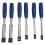 6PCS Wood Chisel Set ABS & Steel Beech Handles, Various Sizes 12
