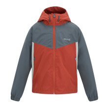 (13 Years, Brick/Abbeystone/Dark Storm) Regatta Childrens/Kids Hanleigh Waterproof Jacket