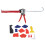 Caulking Gun Kit with Grout Scraper, Multi-Color, DIY Home Use 1