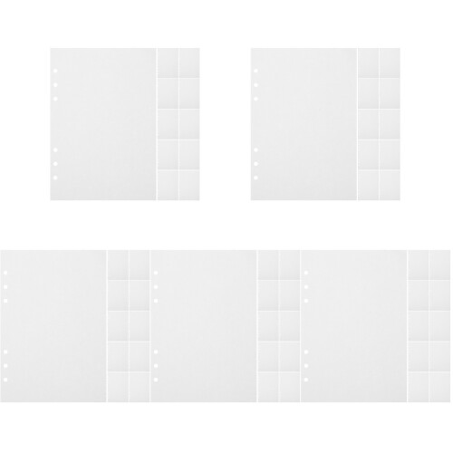 400Sheets White Thick Paper Refills for Binder Planner and Notebook