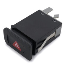1J0953235J for Bora Mk4 1998-2006 Emergency Hazard Warning Light Flash Button Knob 7Pins