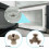 2 Pieces Microwave Turntable Coupler Shaft Tray Coupler Bracket for Microwave Turntable Roller Guide Bracket for Coupling Microwave Replacement Parts 4