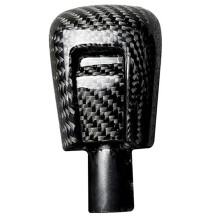 Real Carbon Fiber Car Gear Shift Knob for 10 Gen 2016-2020 Car Interior Decorative Accessories Gloss Black