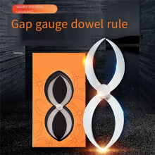 Feeler Gauge Stainless Steel OD Caliper Thickness Woodworking Wooden Tenon Gauge Ruler Tools for Door- Measurement