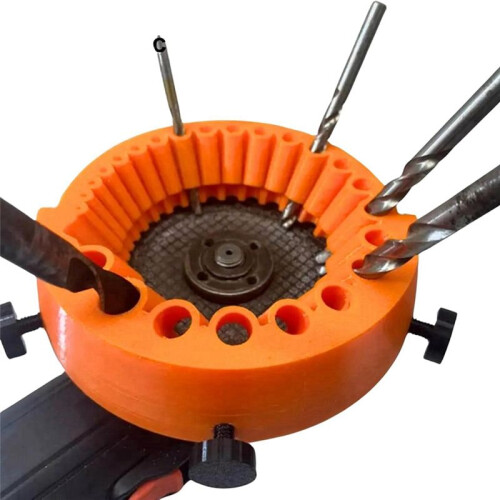 3xDrill Bit Sharpener, Blade Angle Grinder for Grinding Drill Bit,2 to 13 mm Drill Bits for Grinding 125 mm Grinder 2