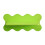 Wooden Wavy Storage Rack Wall Shelf Home Decoration Green 1