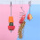 Mangeoires en Cage pour perroquets, support alimentaire creux 7