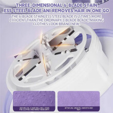 Electric Fabric Shaver Rechargeable Fabric Trimming Shaver Household Lint Cleaner for Sweaters Quilt Sofas Sheets