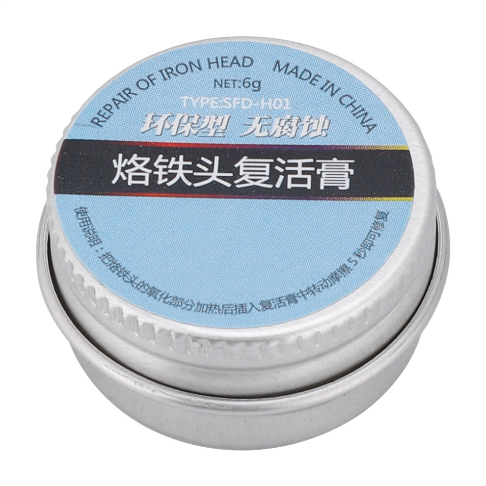 6G Soldering Iron Tip Refresher Cleaner Paste For Oxide Removal 4611390767181