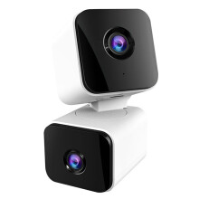 4MP Tuya WiFi-Kamera Dubbel Lins Dubbelskärm Människospårning Ai Människoupptäckt Videoövervakning SmartLife-Kamera UK-Kontakt