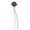 50 Pcs  3-24V 85DB Sound Electronic Buzzer Alarm Black 23 x 12mm 4