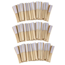 150 Teile Weiss Klapp Elegante Papier Hand Fan Hochzeit Gastgeschenke 21 cm (Weiss)