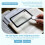 Full-Page 5X Magnifying Glass for Reading, Folding Lighted Magnifier with 48 LED Lights, Rectangular Handhold Magnifier 9