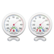 2X Medidor de temperatura Termometro de humedad higrometro