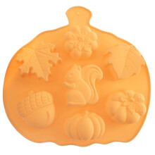 Moule à muffins en silicone 26 x 25 x 3 cm