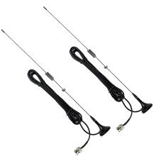 2X UT-106UV BNC Dual Banda U+VHF Antena Para Radio
