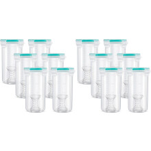 Contenedor de Pintura de Retoque Vasos de Retoque Vasos de Almacenamiento de Pintura con Tapas Contenedores de Almacenamiento de Pintura Contenedor de