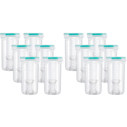 Touch  Paint Container Touchup Cups Paint Cups with Lids Paint Storage Containers Airtight Paint Container 12Pc