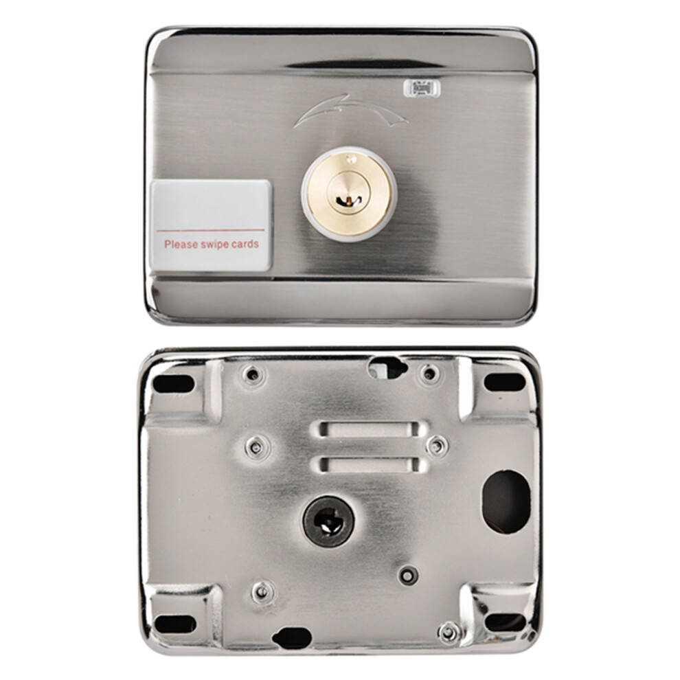 Secure 12V Electronic Access Id Double Head Door Lock With Intelligent System 8251390767475