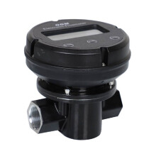 Medidor de Flujo Digital de Engranajes Ovalados de 1 Pulgada de Alta Precisión para Combustible, Diésel, Queroseno, Gasolina, Plástico, con