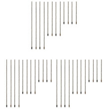 36 Pieces Ceiling Fan Pull Chain Extender Bronze Fan Chain Extension 12/24/ 36 Inches Extra Long Ceiling Fan Pull Chain