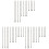 36 Pieces Ceiling Fan Pull Chain Extender Bronze Fan Chain Extension 12/24/ 36 Inches Extra Long Ceiling Fan Pull Chain 2