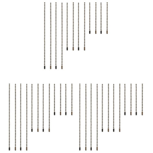 36 Pieces Ceiling Fan Pull Chain Extender Bronze Fan Chain Extension 12/24/ 36 Inches Extra Long Ceiling Fan Pull Chain 1