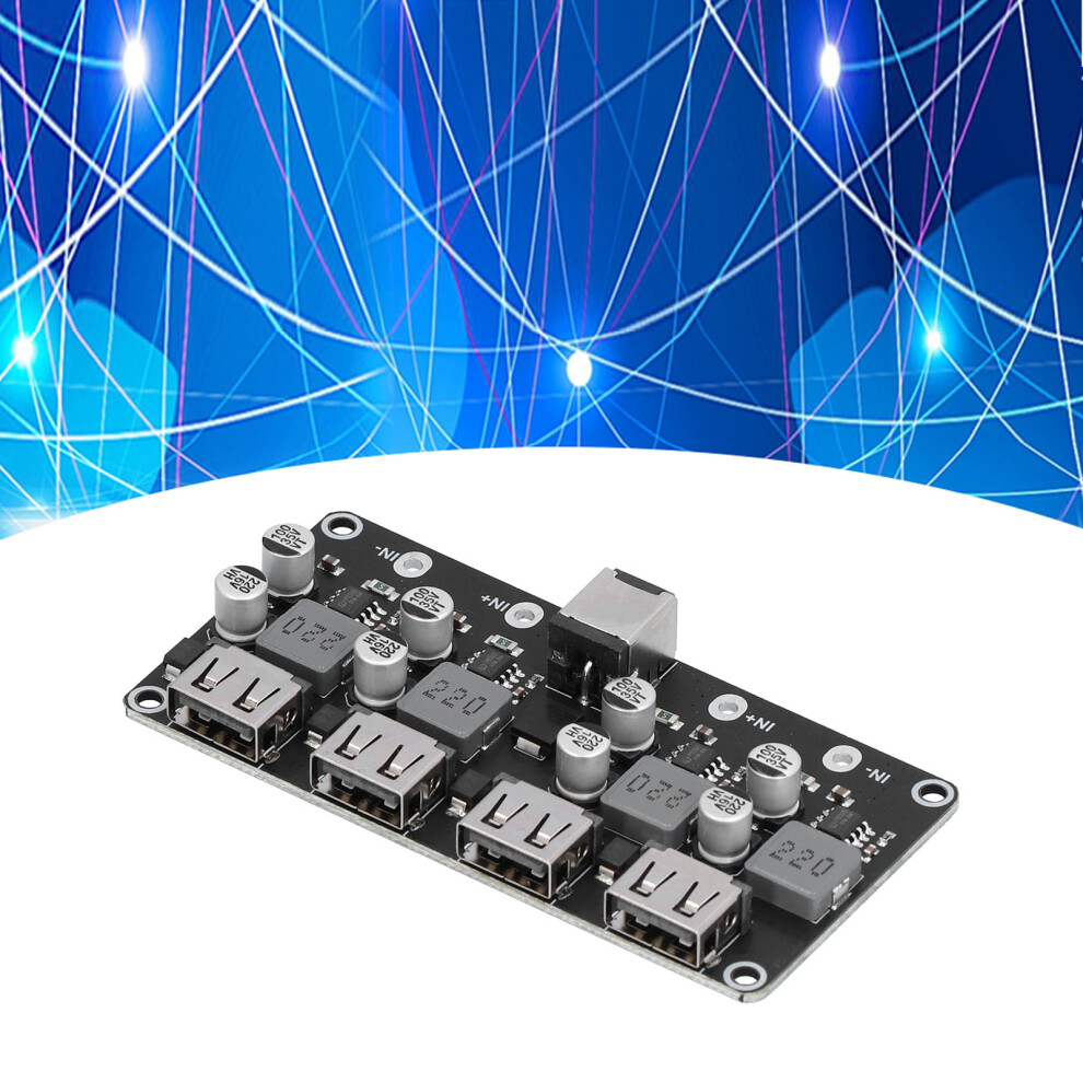 4-Way Dc Buck Converter Module 24W Qc2.0 Qc3.0 Fast Charging 4981390767970