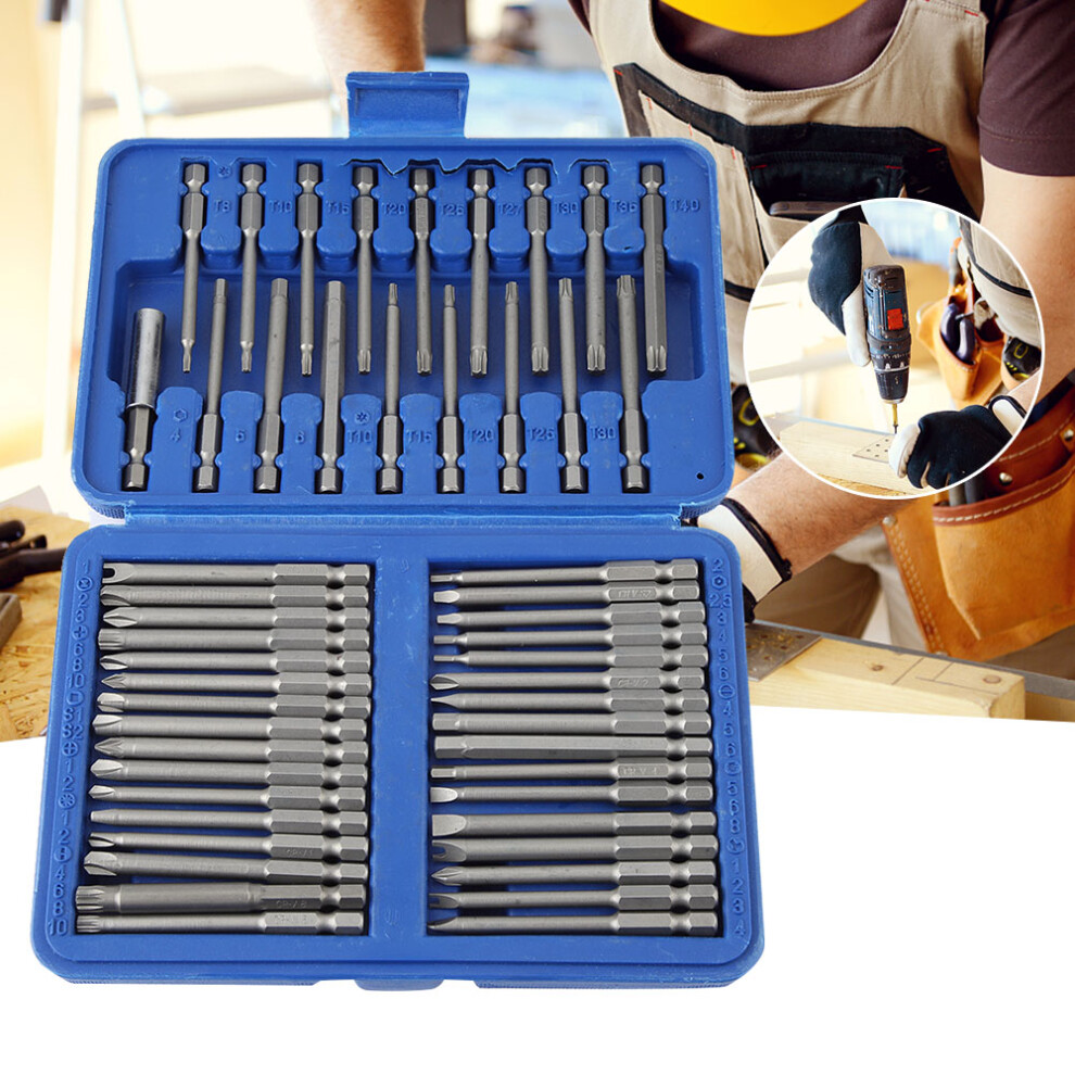 Steel Electric Screwdriver Bits Kit 50pcs Cross U