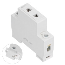 12Pcs Brass Power Socket Kit 250V 10-16A Din Rail Modular Outlet