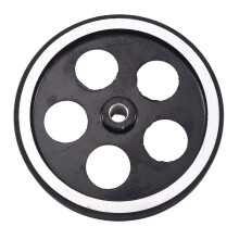 2pz 300mmx8mm Ruota Misuratore Encoder in Gomma di Alluminio Industriale per Encoder Industriale
