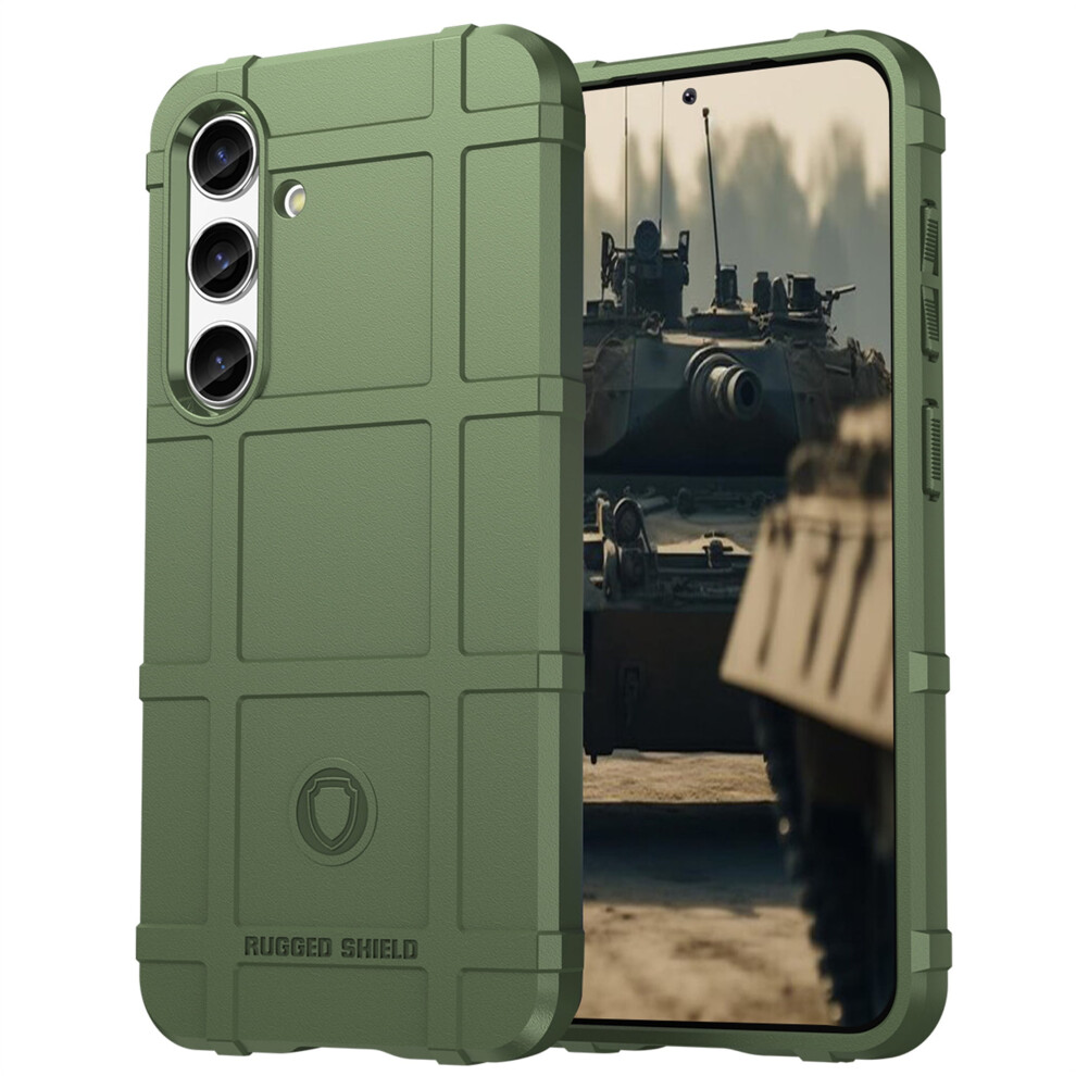 Heavy Duty Shockproof Case For Samsung Galaxy S24 Â Wireless Charging Compatible, Hd Green 9028731230764