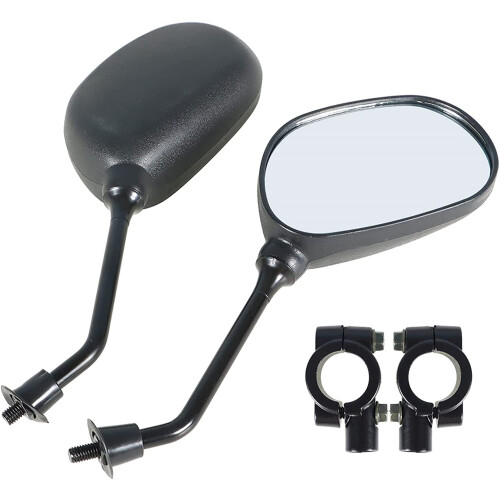 Για Polaris Honda Universal Μοτοσικλέτα Πλαϊνός Καθρέφτης Οπισθοπορείας 7/8" Τιμόνι ATV