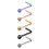 Steel Ball Nose Stud Piercing Set 5 Pcs 1