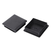 80mm x 80mm Square Plastic Caps Pipe Tube Inserts End Plug 16 Pieces