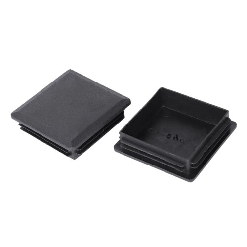 80mm x 80mm Square Plastic Caps Pipe Tube Inserts End Plug 16 Pieces