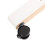 Wooden Room Divider Stand with Wheels 2 Pieces 3