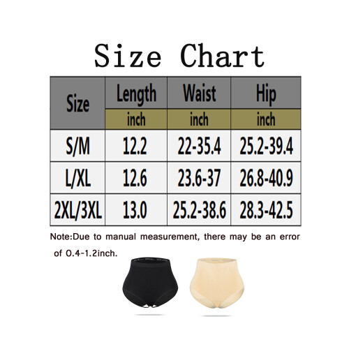 Women's padded butt lifter boyshorts tummy control 2
