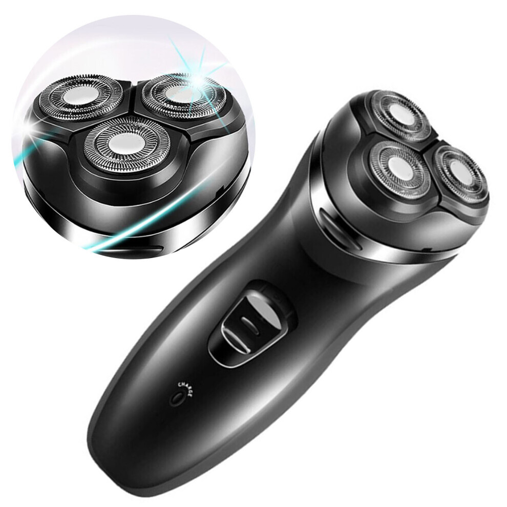 Men Electric Shaver Rechargeable Cordless 3D Floating Heads Beard Trimmer Razor Waterproof Shaving Tool