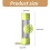 Cage Water Bottles Automatic Feeder Top Fill No Drip Drinking Device for Parrots Hedgehogs Gerbils 200ml 5
