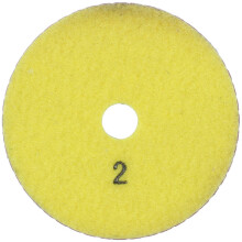 12 Pieces 100mm Diamond Flexible Wet & Dry Polishing Pads 3 Step Floor Polish for Stone Marble Tile