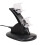 Dual USB Controller Charging Dock with LED Indicator, Fast Charge Black Stand for Game Controllers 2