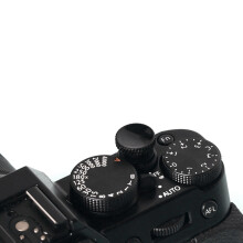 2X Kamera Auslöser Metall für XT30 XT20 XT10 XT3 XT2 XPRO2 X100F X100T RX1R RX10IV (Schwarz)