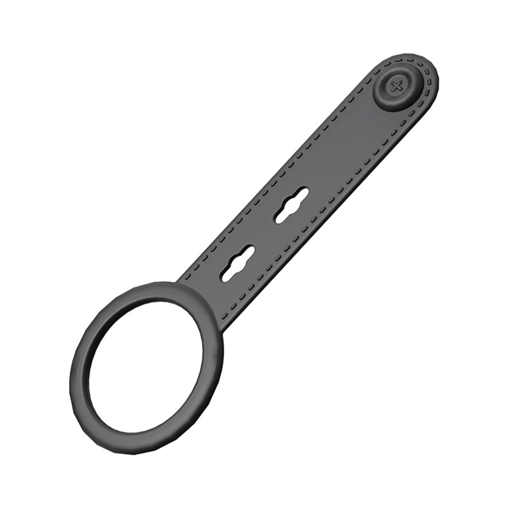 Roc-Electron Black (Black) 360 Rotating Metal Towel Hook, No Drill Installation