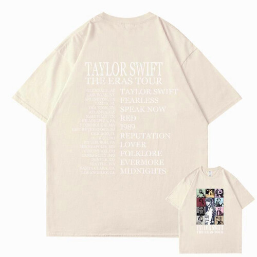(L)Letter Printed T-shirt Short Sleeve Printed Tee Tops 2