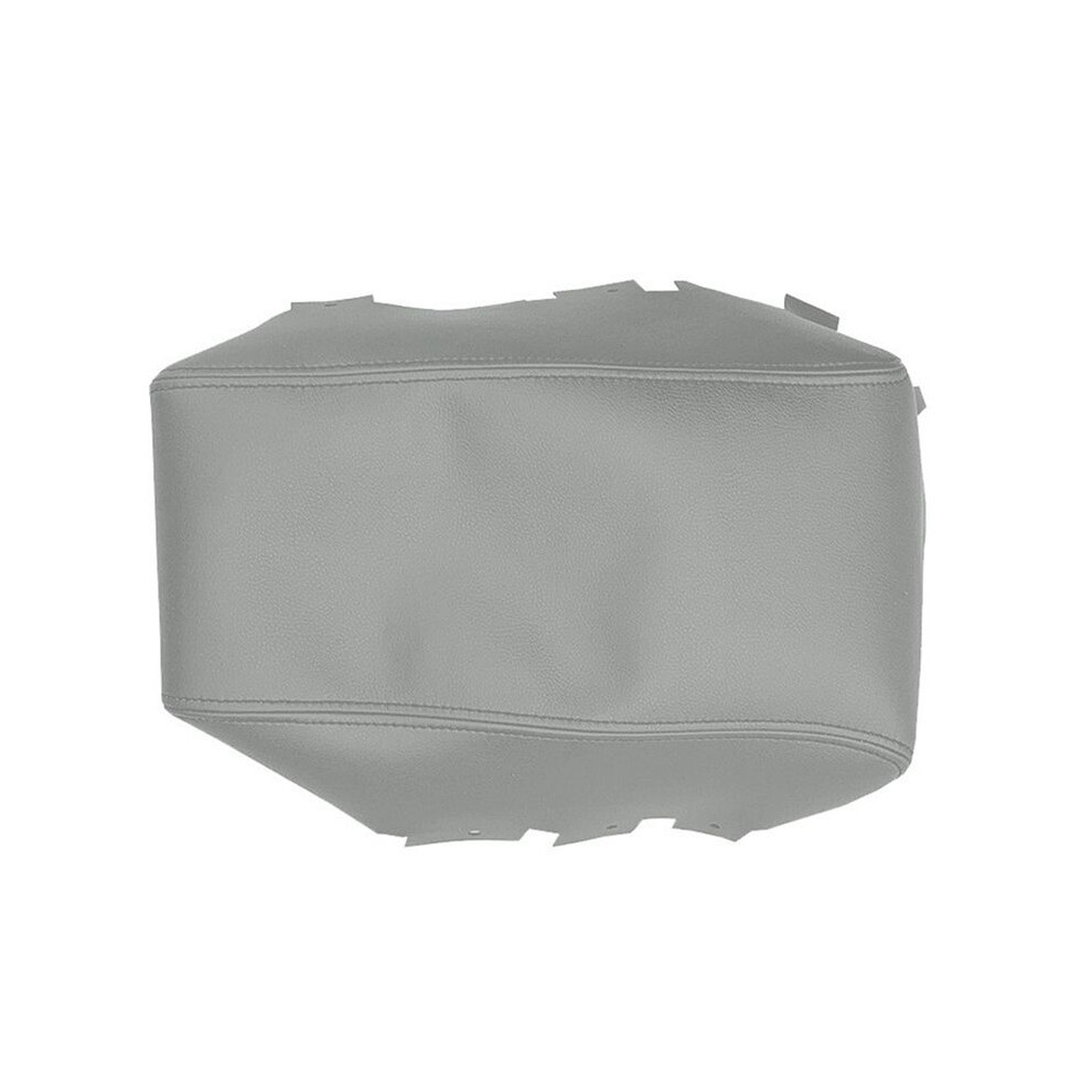 Car Center Control Armrest Pad Leather Cover Sticker Trim For Teana Altima 2013-2018 Grey 4713621234766