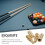 Billardqueue-Reparaturteile Kupfer Gold Robust Verschleißfest 2 Sets 5