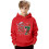 Kerstprint hoodie van zachte fleece. 4